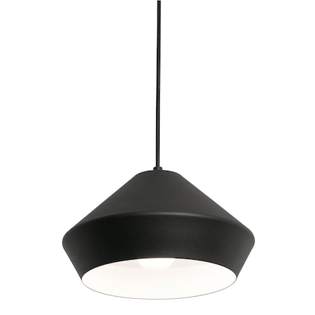 Afx Milo Pendant Medium Base 120V Black MLOP10MBBK